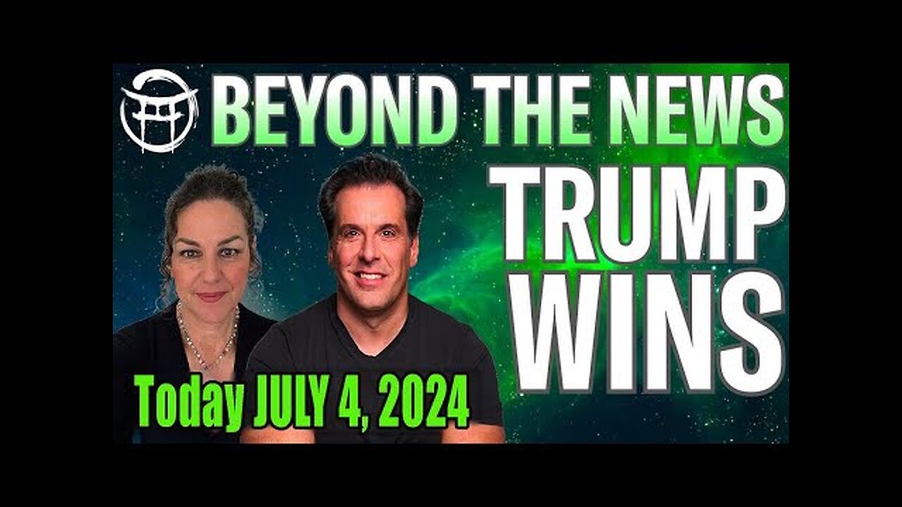 TRUMP WINS - TAROT BY JANINE UPDATE JULY 4. 2024 - BEYOND THE NEWS - WITH JANINE & JEAN-CLAUDE