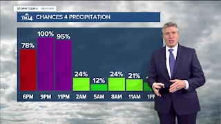 Messy rain/snow mix moves in Thursday