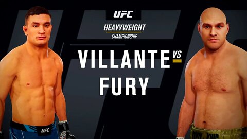 EA Sports UFC 4 Gameplay Tyson Fury vs Gian Villante
