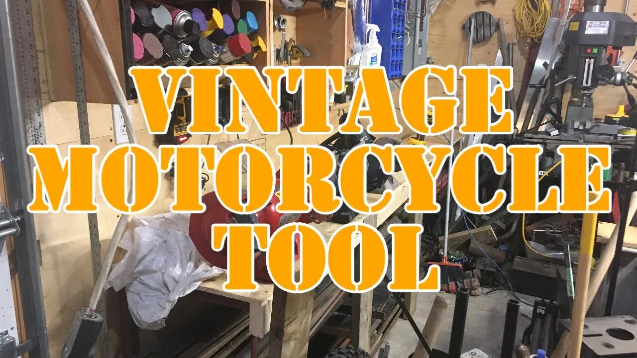 Vintage Tool for Motorcycles - Gotta Love these Old Tools