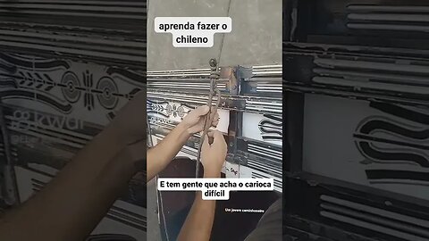 Aprenda fazer nó chileno