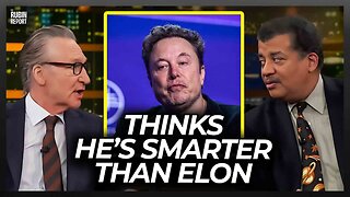 ‘Real Time’ Crowd Stunned as Neil deGrasse Tyson Thinks He’s Smarter Than Elon Musk