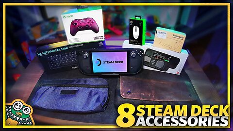 8 Steam Deck Accessories - List and Overview - HAULED SD Ep.1