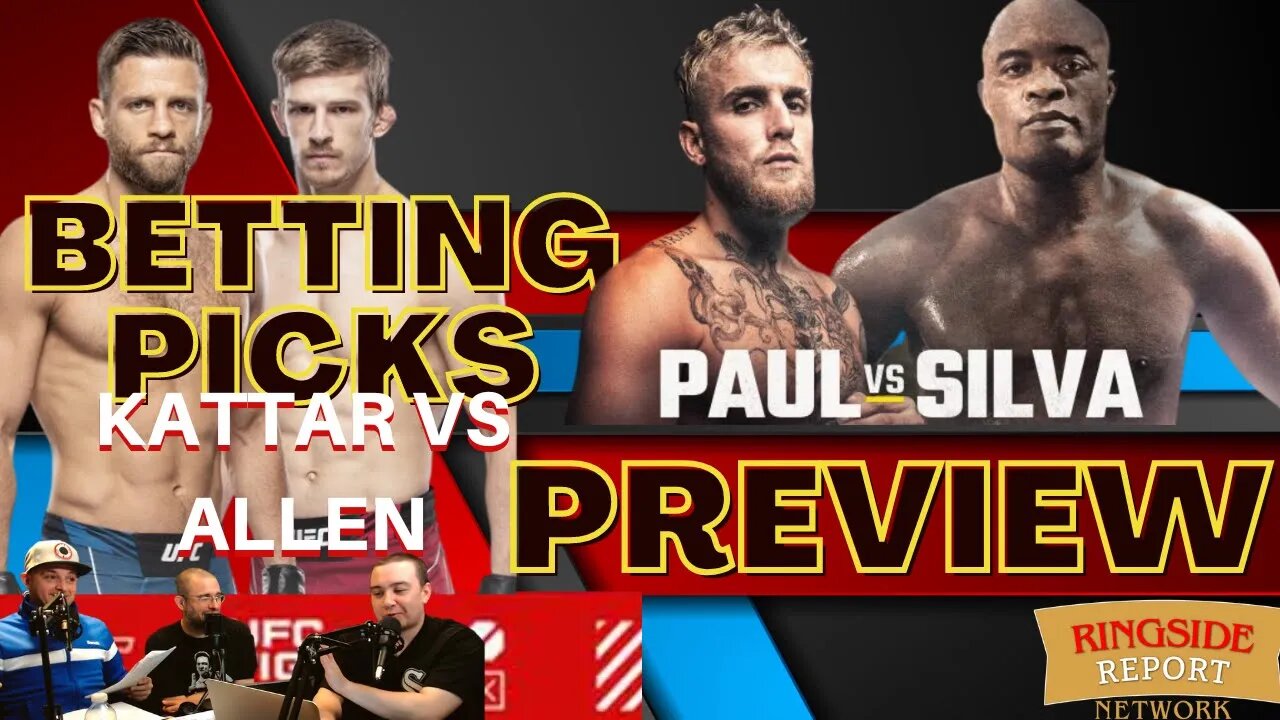 UFC FIGHT NIGHT: KATTAR VS ALLEN | PAUL VS SILVA Preview| Fight Card Predictions Live Stream