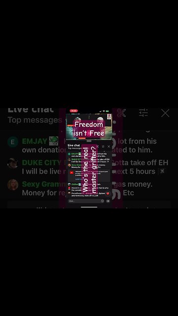 Freedom isn’t free according to Mags book 📚