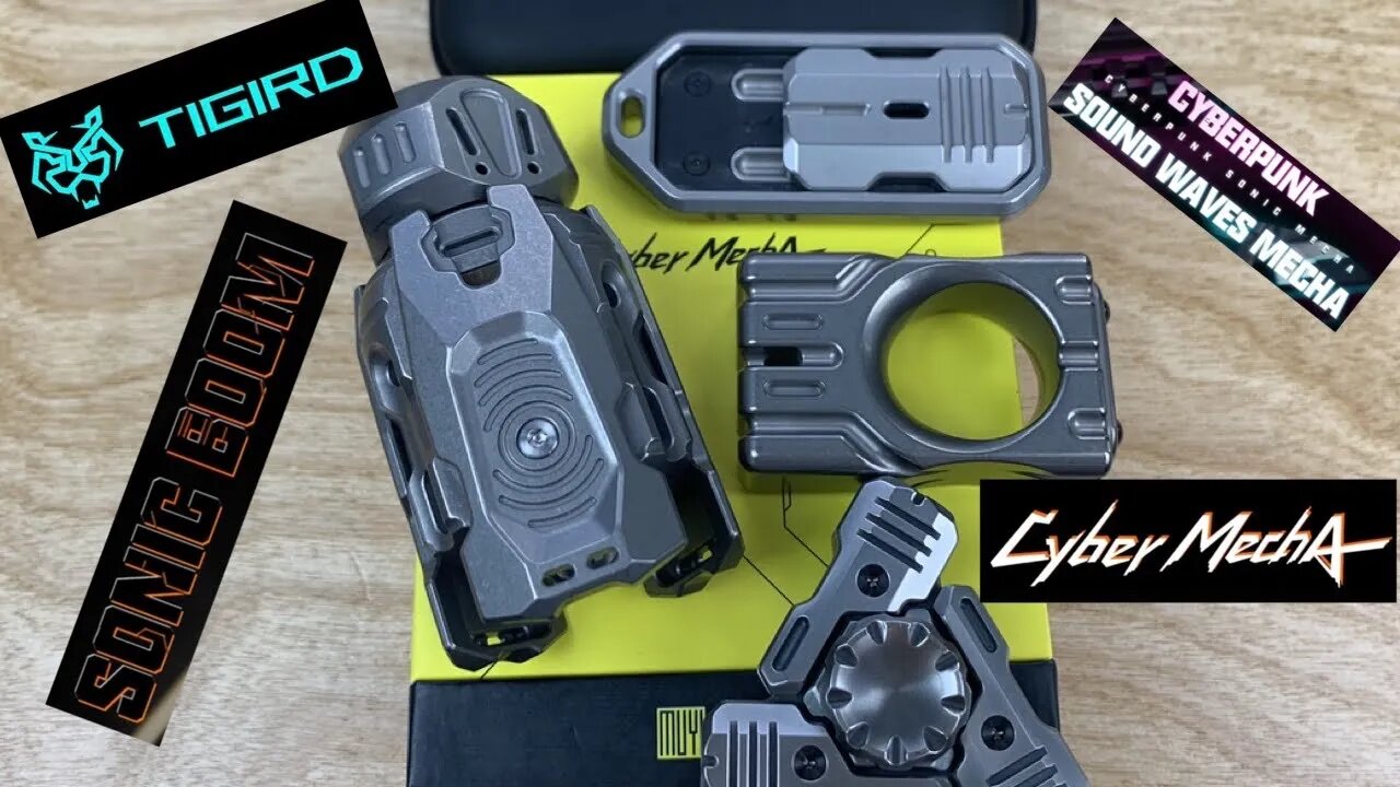 Tigird CyberMecha Fidget Series All kinda crazy going on !