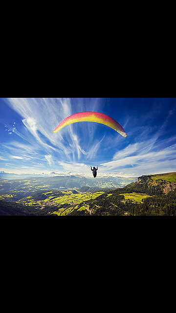 Paragliding 🪂 Fly Like || short video