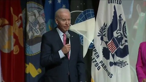 Biden, Speaking To Military, Repeats Lie That He Was Appointed To Naval Academy To Play Football