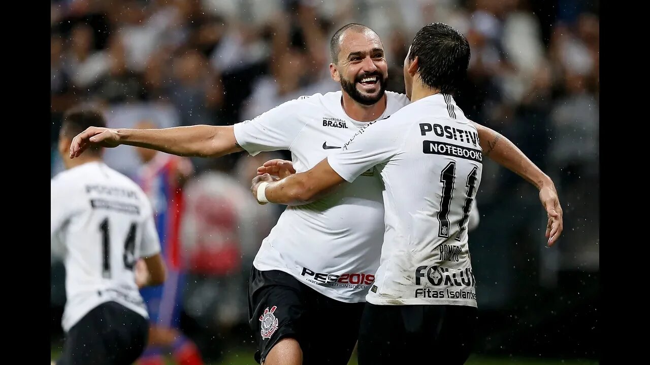 Gol de Danilo - Corinthians 2 x 1 Bahia - Narração de José Manoel de Barros