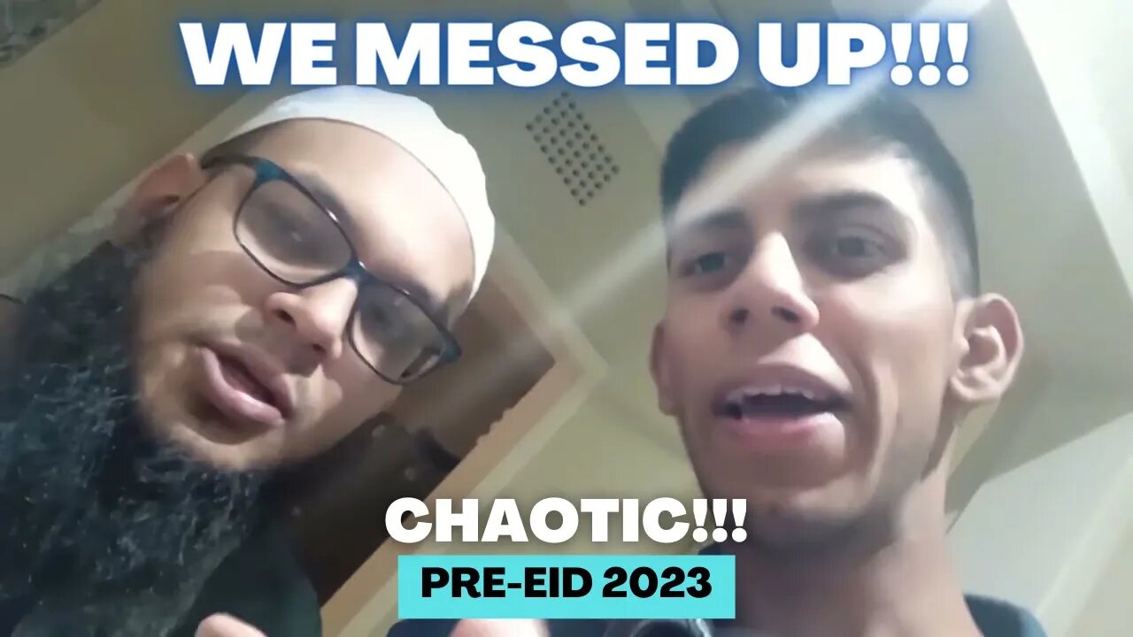 WE KINDA MESSSED UP THE FUNCTION PREPARATIONS!!! (PRE-EID VLOG)