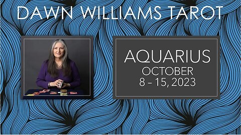 AQUARIUS: A MESSAGE OR ADIVSE FROM A FRIEND BRINGS CLARITY FOR MID-OCTOBER 2023 SUN, MOON, OR RISING