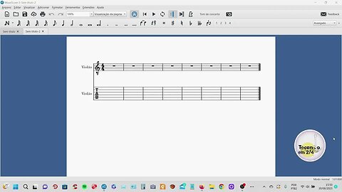 Aula 2 Musescore Editor de Partituras