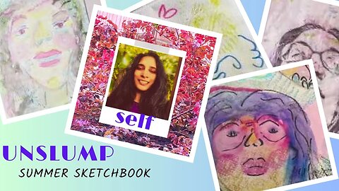 art prompt self intro to Palette Stories Self portrait a reflection