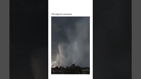 🌦️ Exploring THE EDGE OF A RAINSTORM | Mesmerizing Weather Phenomenon 🌧️