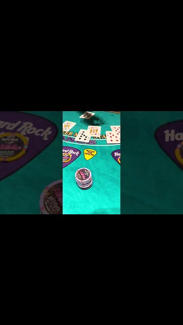 That's How It's DONE!!! Best BLACKJACK WIN #blackjack #casino #hardrock