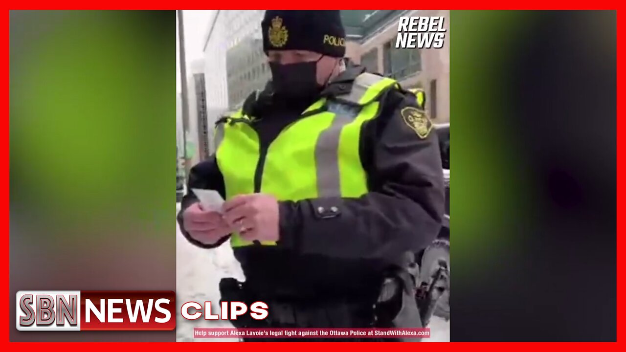 TRUDEAU’S POLICE ARE DECIDING WHICH REPORTERS ARE ALLOWED TO REPORT - 6071
