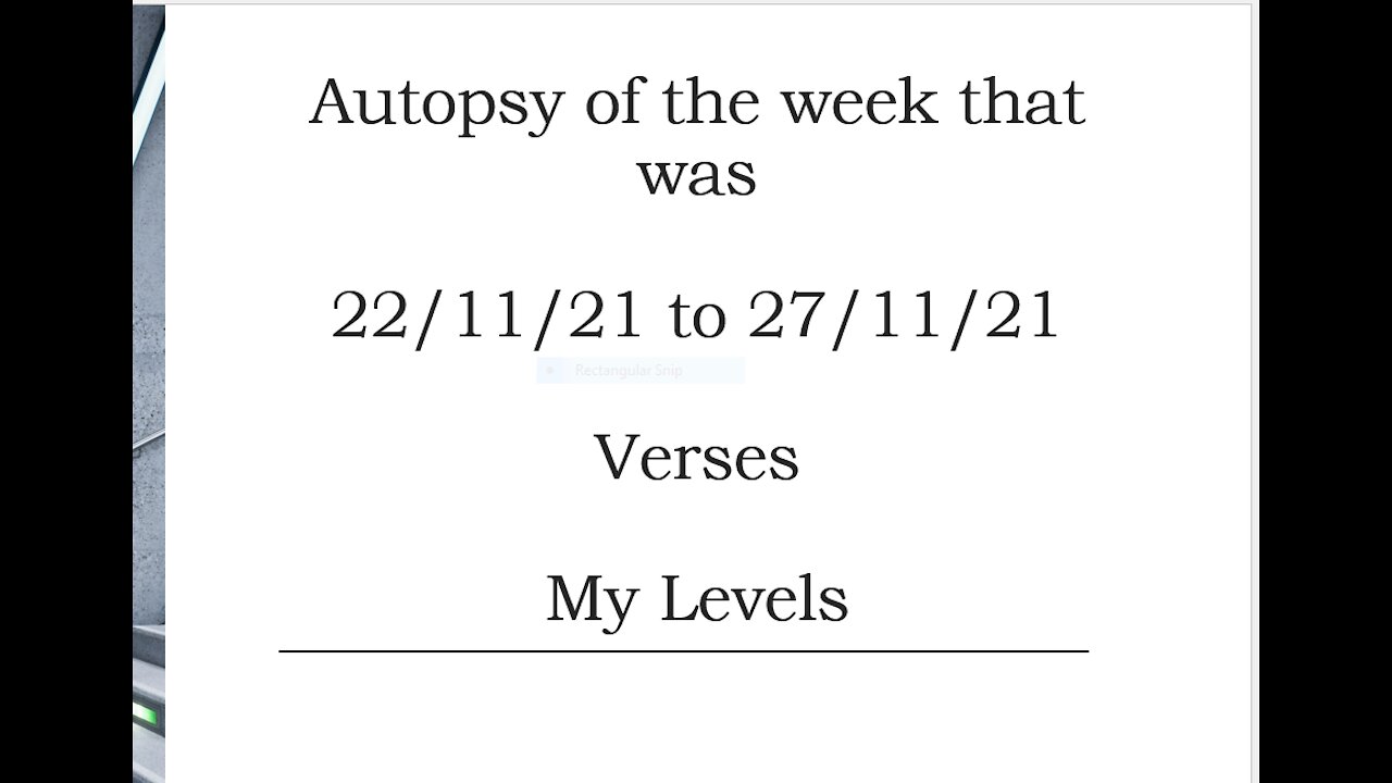 Ep 027 Autopsy of last weeks levels