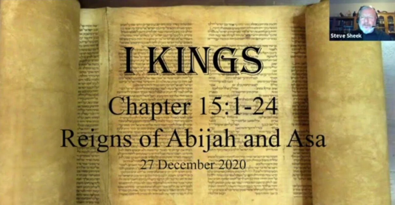 1 kings 15 Reigns of Abijah and Asia Bible study for Mesianics who follow Yeshua