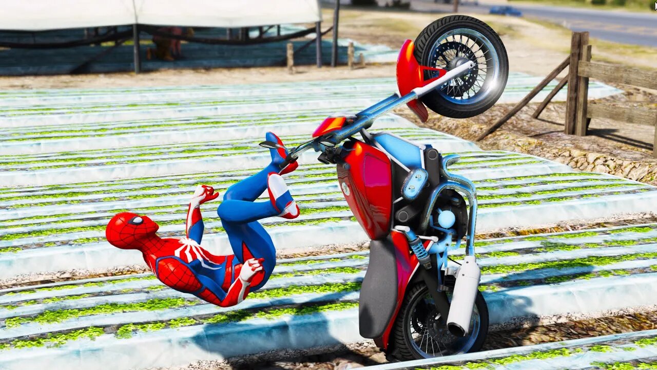 GTA 5 SPIDERMAN Ragdolls Compilation Episode 51 (Euphoria Physics Showcase)