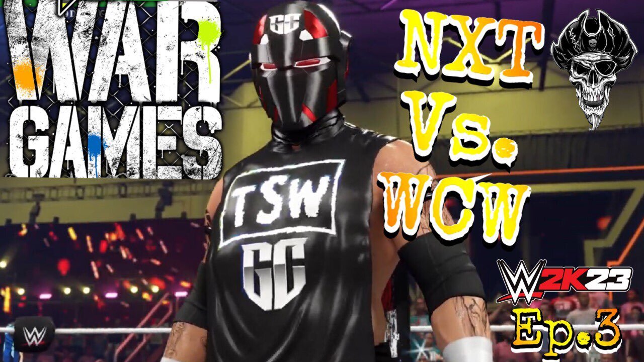 WWE 2k23 WCW Universe Mode: S5 Ep.3: WCW vs. NXT War Games! PPV