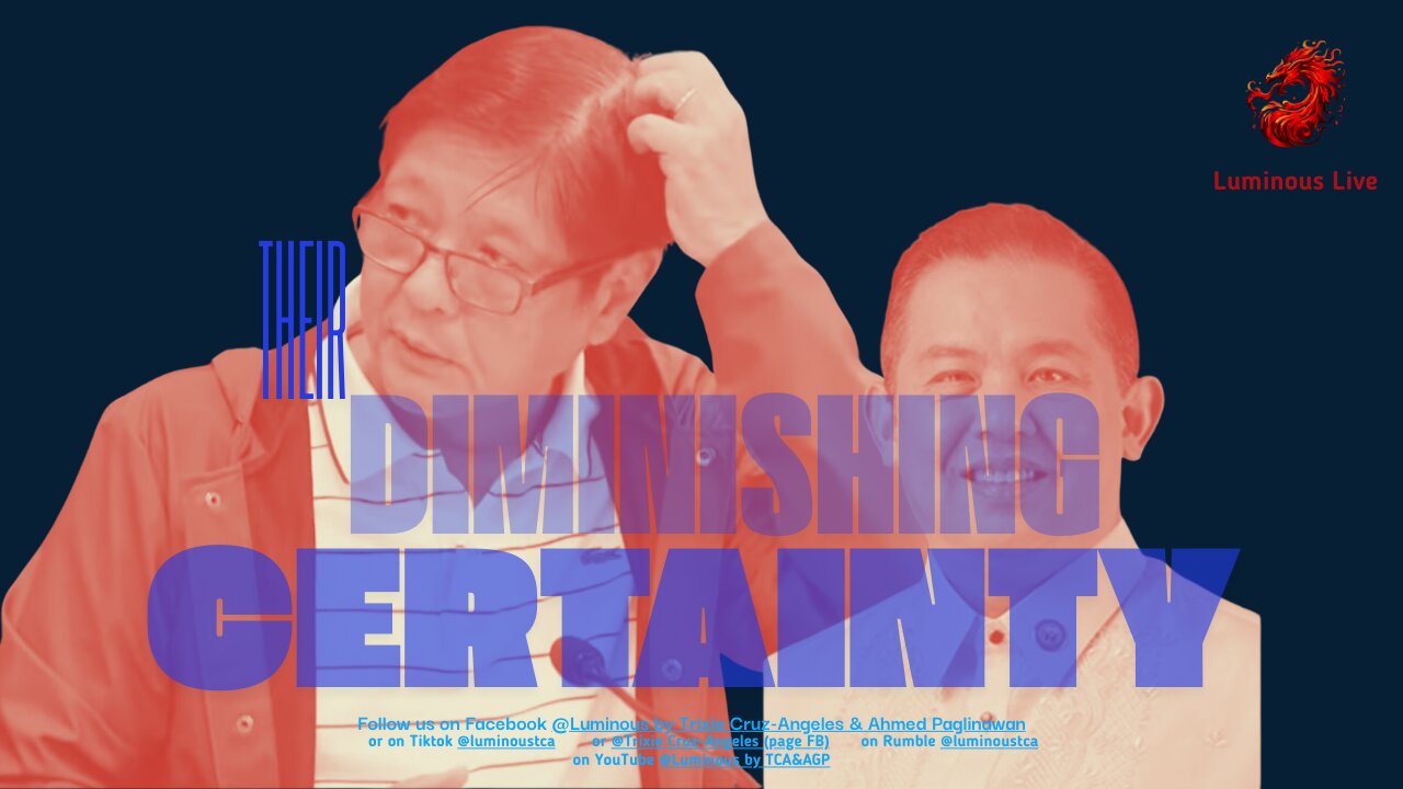 Their diminishing certainty
