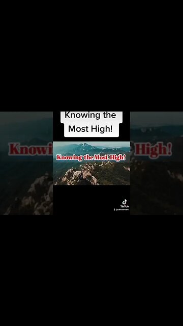 Knowing the Most High - Rev 14:12 #YAHUAH #YAHUSHA #YAH #Revelation1412 #FollowtheLamb #HisLaws