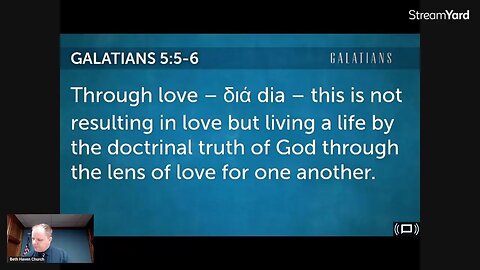 Galatians 35 - Galatians 5:5-6 - We Are Waiting