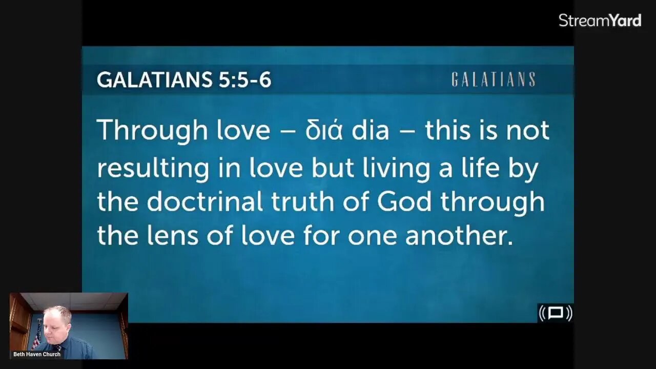 Galatians 35 - Galatians 5:5-6 - We Are Waiting