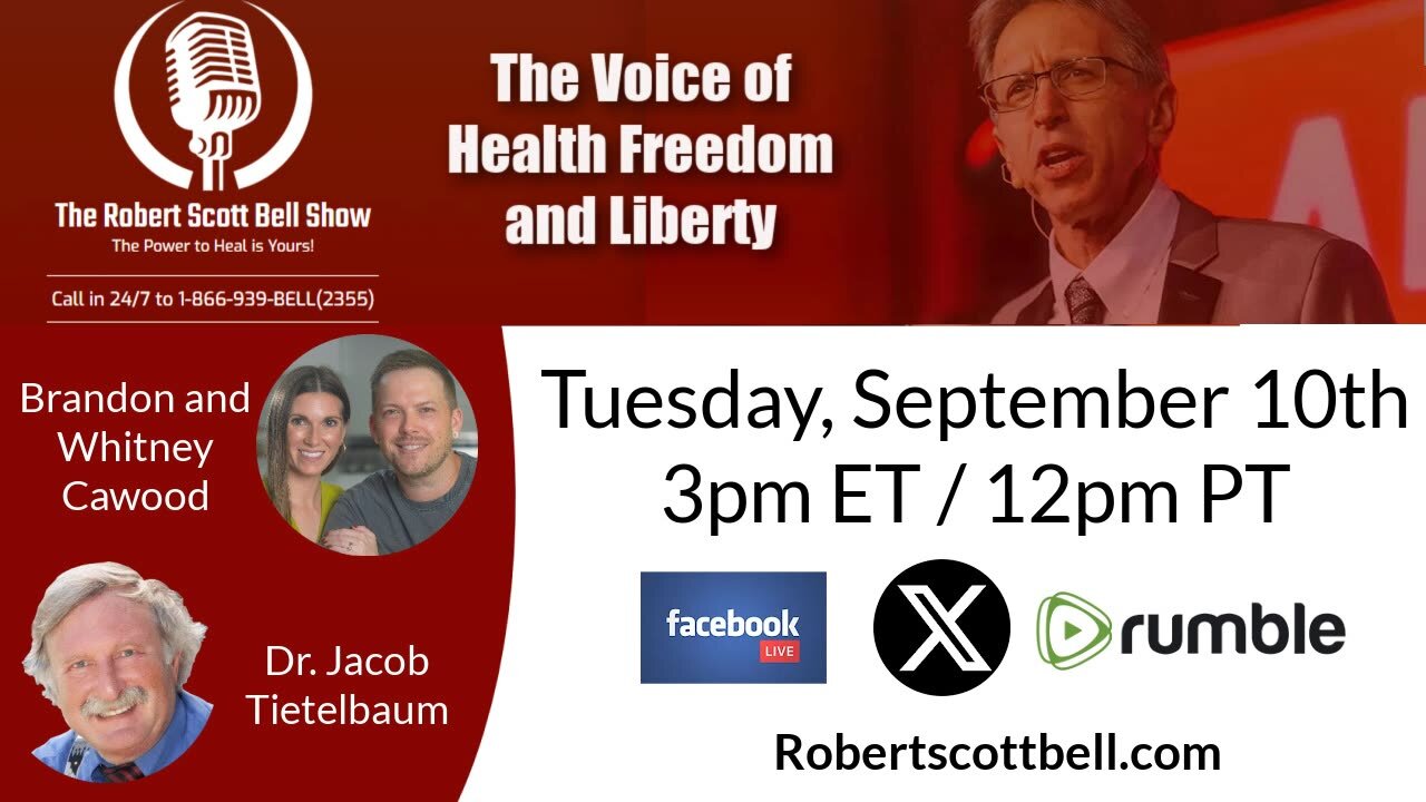 Brandon and Whitney Cawood, To Dye For: The Documentary,Dr. Jacob Teitelbaum, Healing from Long COVID, Ending Fatigue - The RSB Show 9-10-24