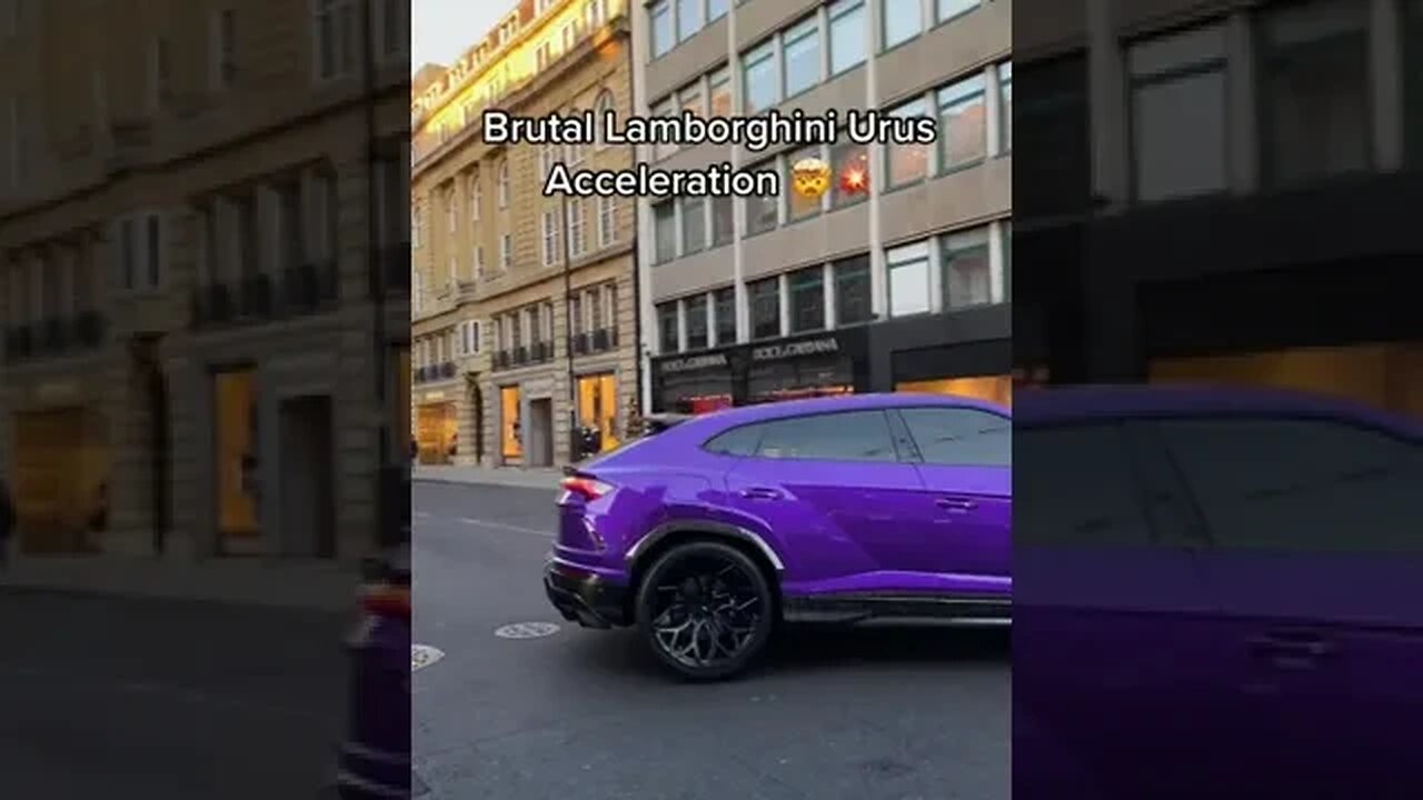 That was so loud in person 💥Loud Lambo Urus