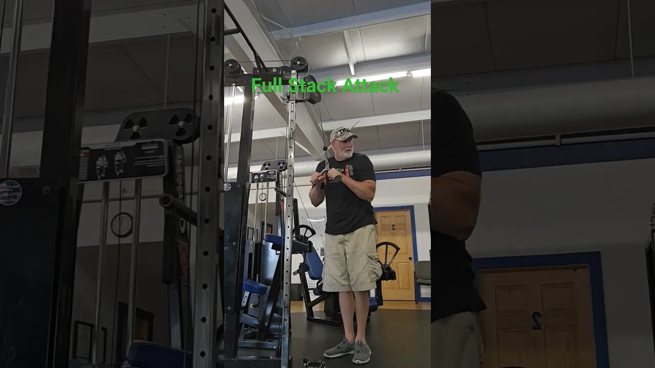 Full Stack Attack Triceps 💪, Crazy 🤪 old man