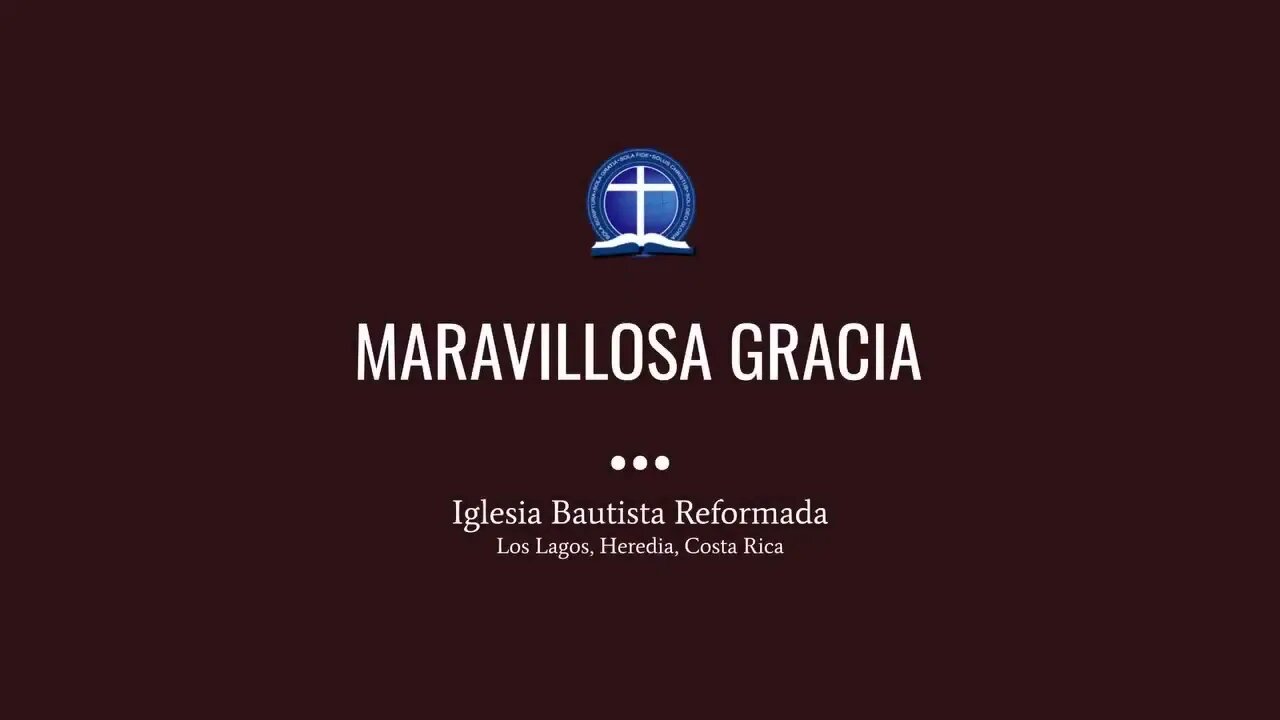 Maravillosa gracia