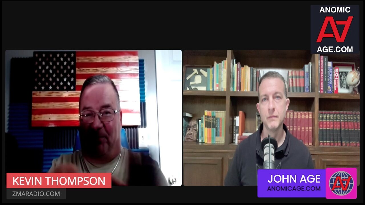 AA-136 Kevin Thompson talks COVID, PsyOps, masks, vaccines, end times and more