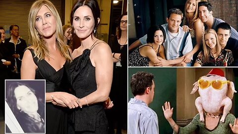 Jennifer Aniston & Courteney Cox Celebrate 'Friendsgiving'