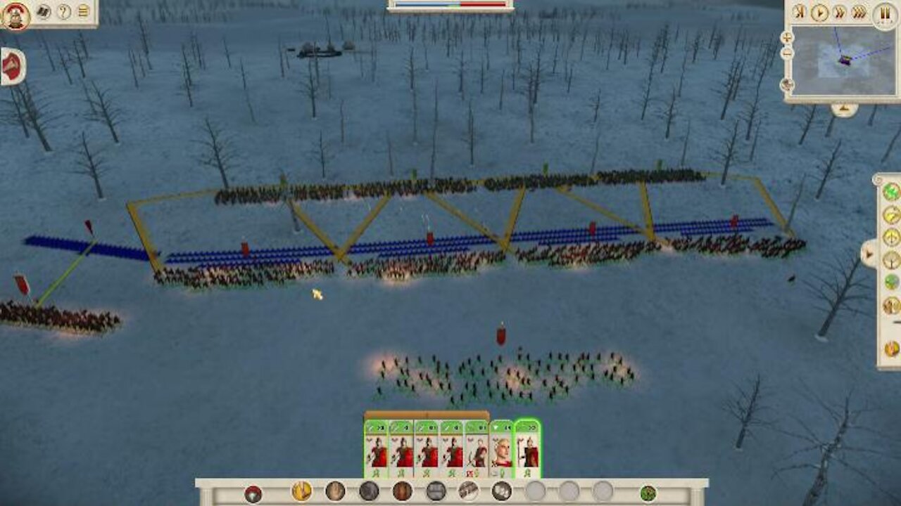 Total-War Rome Julii part 1, Starting North