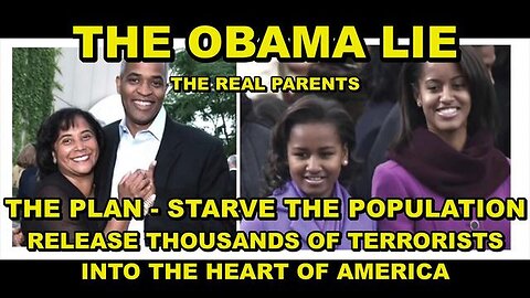 The Plan Is To Starve And Poison The Population And To Release Thousands Of Terrorists Into America!