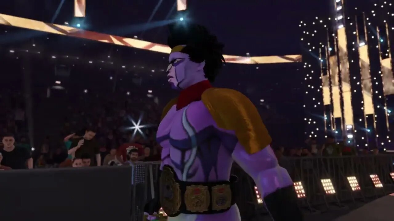 WWE2K22: Star Platinum Full Entrance