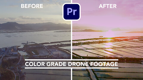 How to Color Grade D-Log Footage in Premiere Pro | FREE LUT