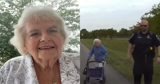 Police Officer Escorts Senior Walking on Highway to Salon: ‘I Truly Enjoy Helping People’