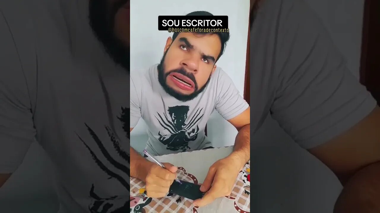 SOU ESCRITOR