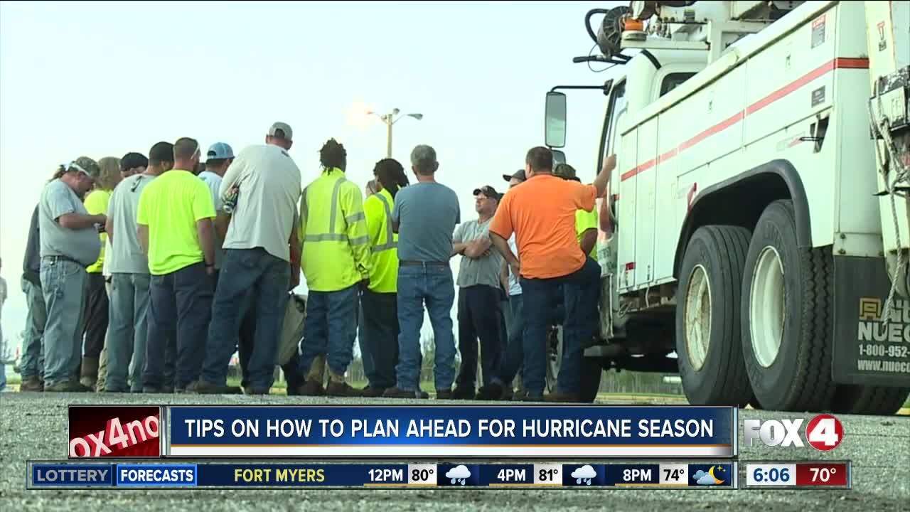 Tips on how to plan ahead for hurricane season