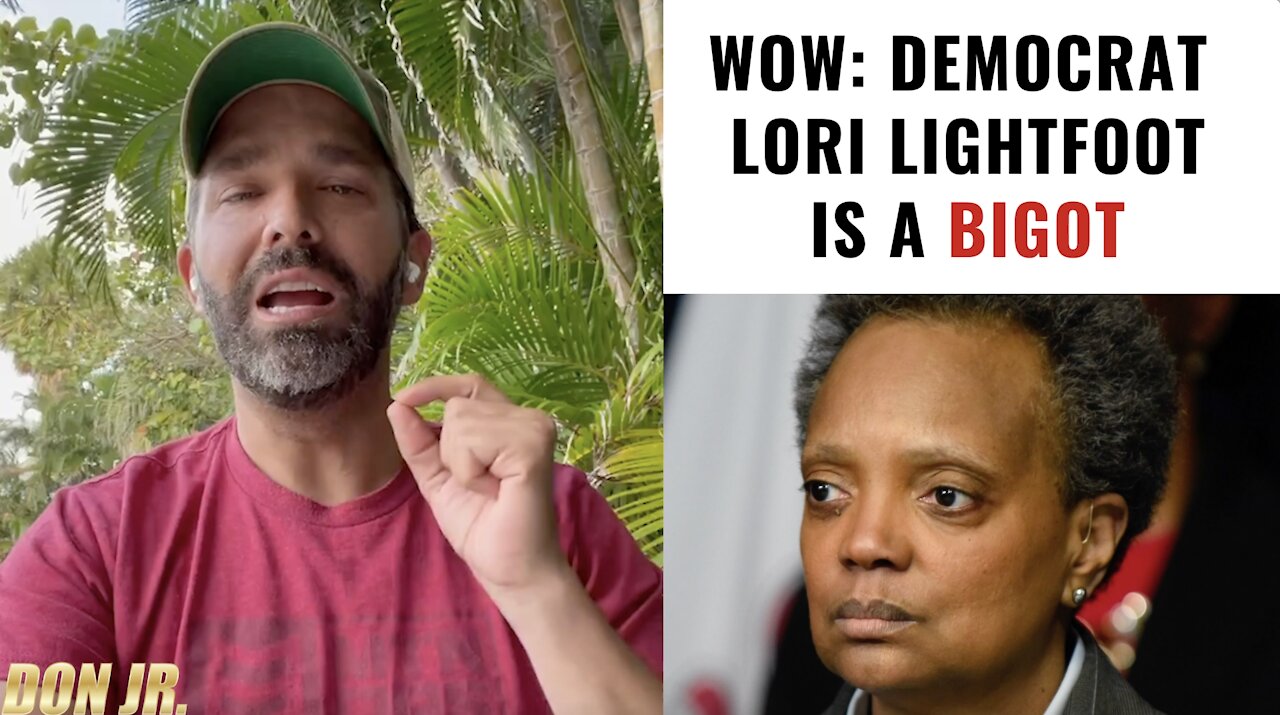 Wow: Democrat Lori Lightfoot Is A Bigot!