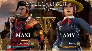 SoulCalibur VI — Pharonintey (Maxi) VS Amesang (Amy) | Xbox Series X Ranked