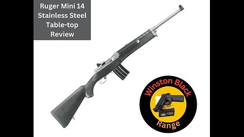 Ruger mini 14 stainless steel Table top Review.