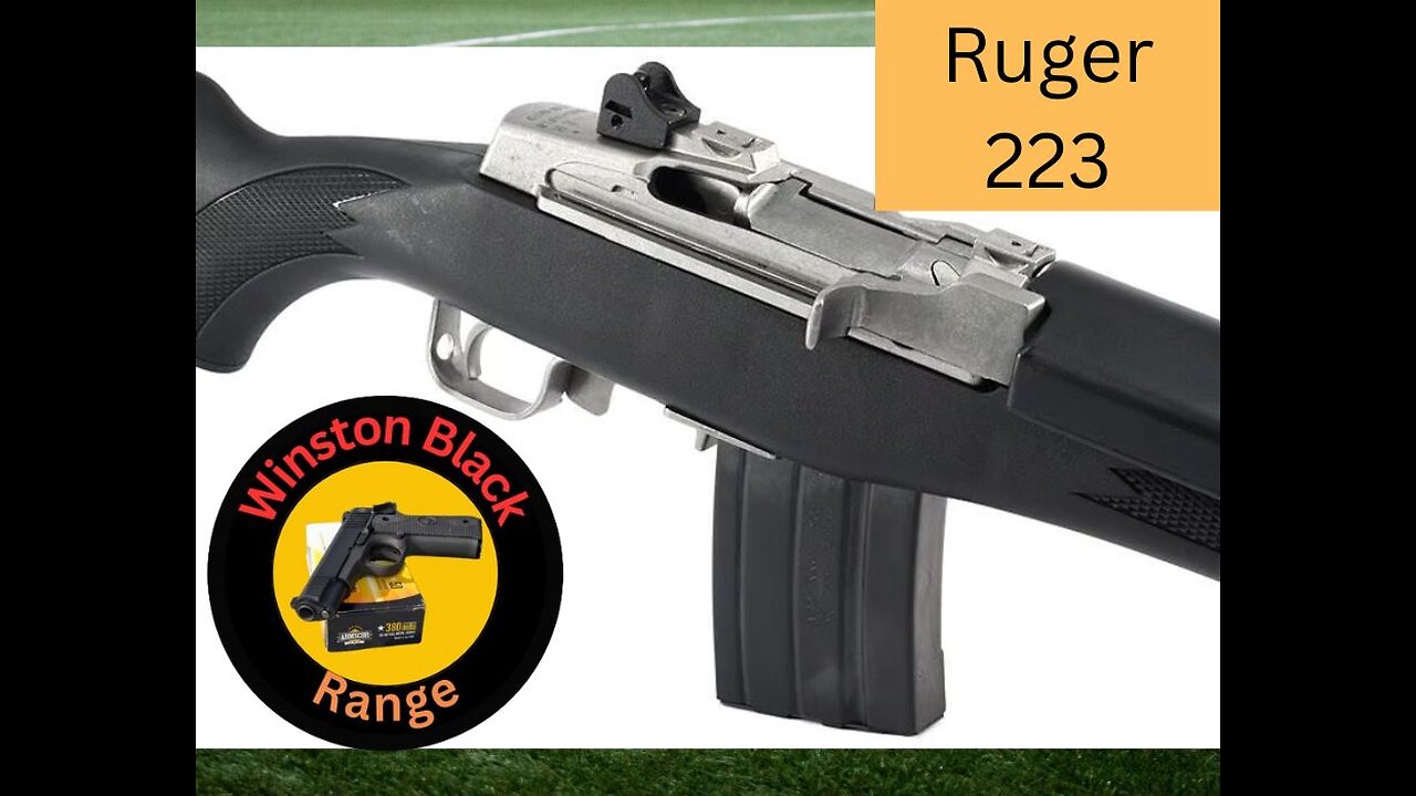 Ruger mini 14 stainless steel Table top Review.