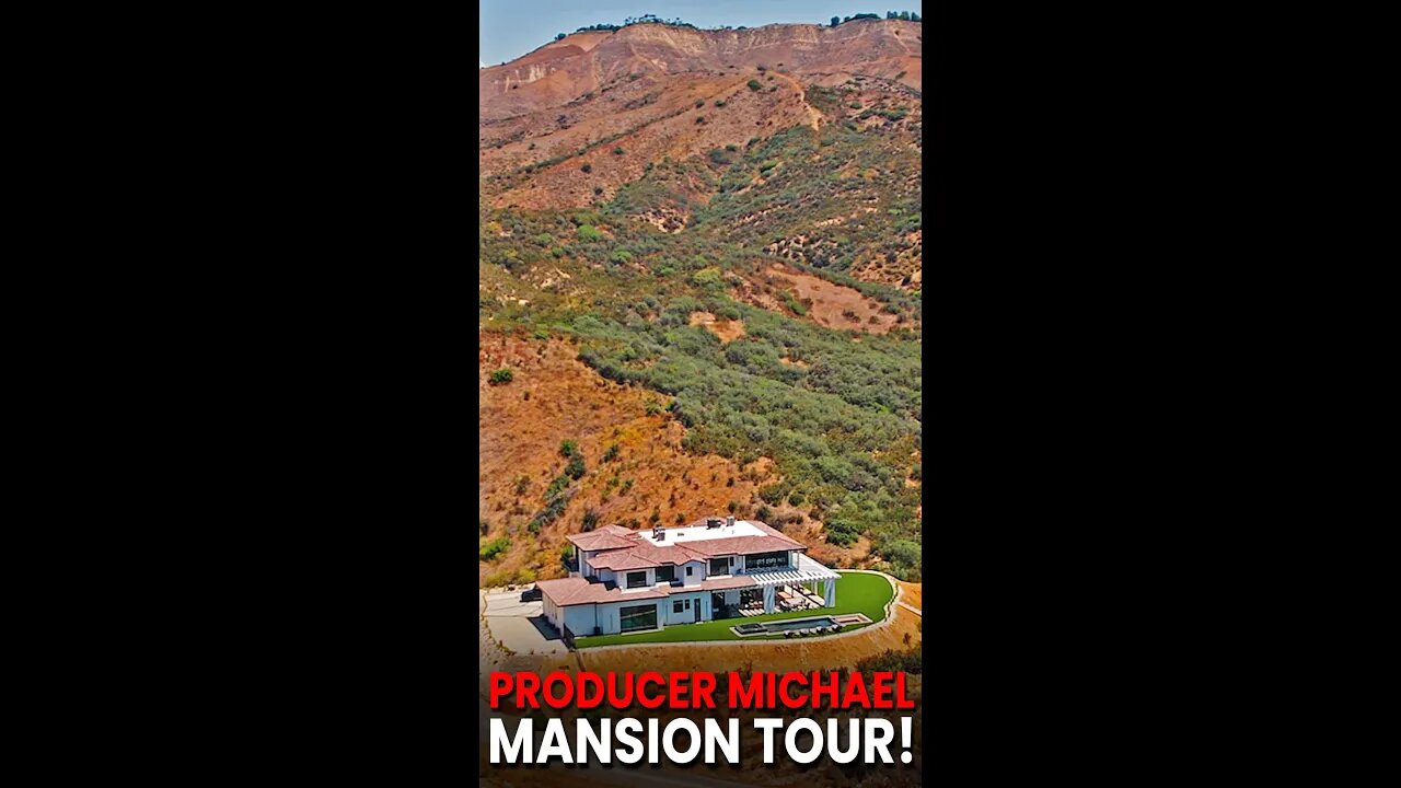 TOURING A SECLUDED MANSION IN THE MOUNTAINS OF LA! (TEASER) #shorts