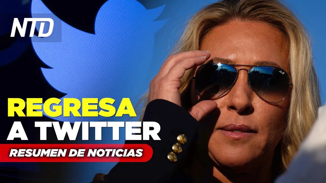 Twitter restaura la cuenta de Marjorie Greene; McCarthy promete crear un comité sobre China | NTD