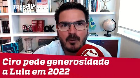 Rodrigo Constantino: Quem nasceu para ser capacho do Lula nunca vai ter luz própria