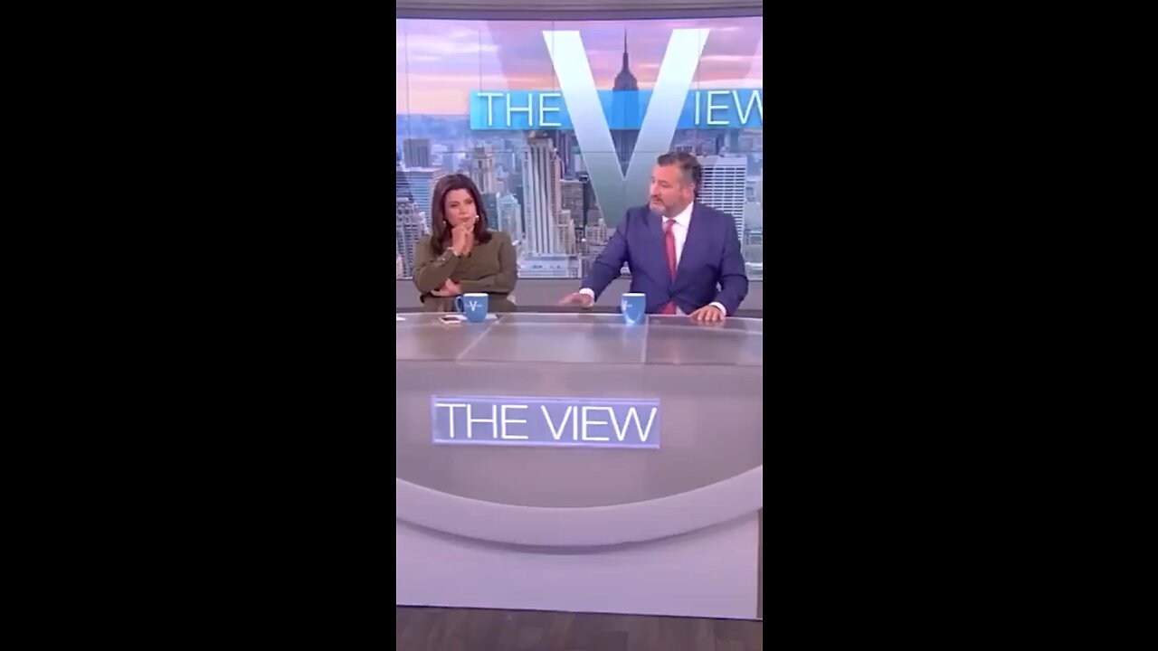 Ted Cruz owns the hosts on The View