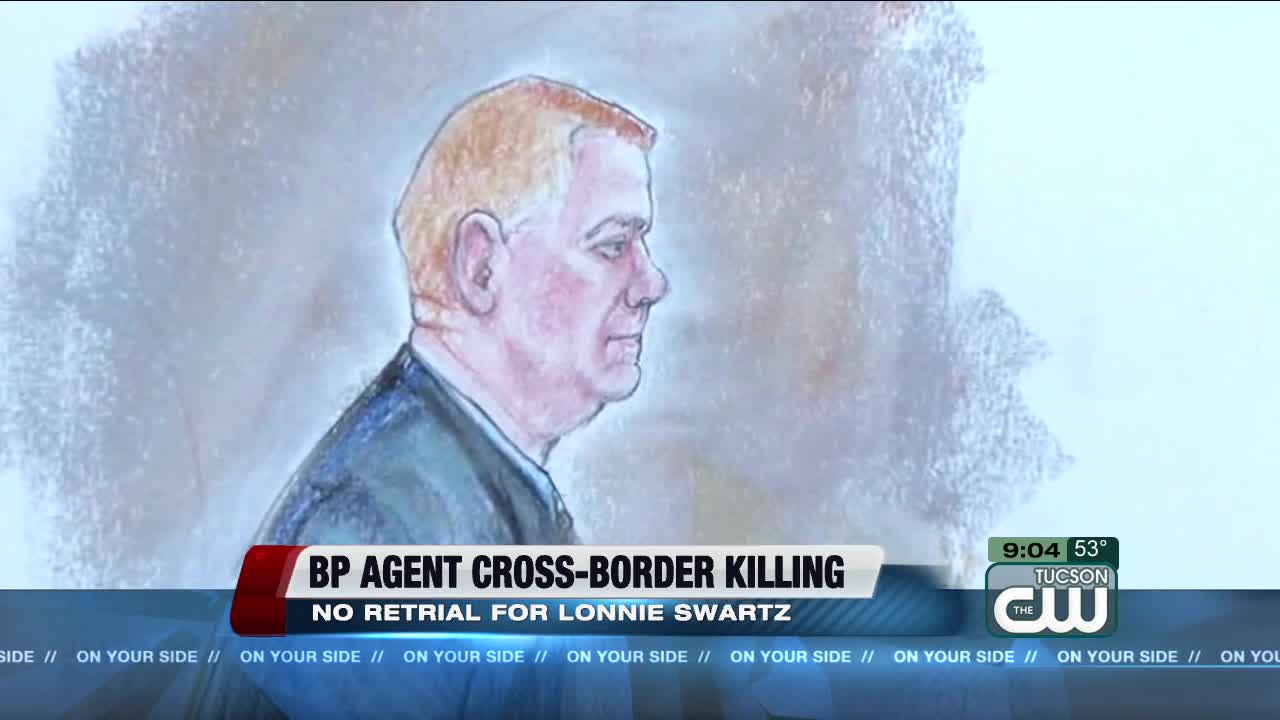 Prosecutors won't try Border Patrol agent Lonnie Swartz again